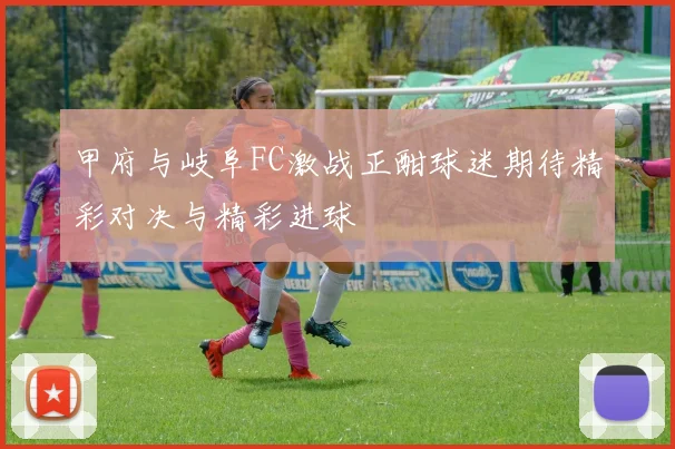 甲府与岐阜FC激战正酣球迷期待精彩对决与精彩进球
